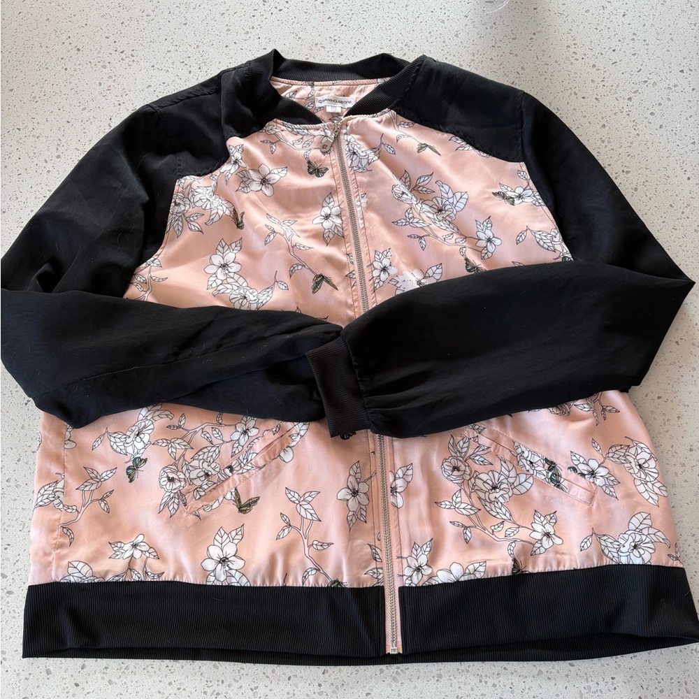 Warehouse One Floral Bomber Jacket Size XXL